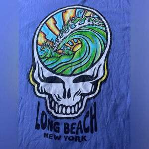 Long Beach Surf Shop Grateful Dead Long Sleeve T Shirt Steal Your Face NEW WTAGS